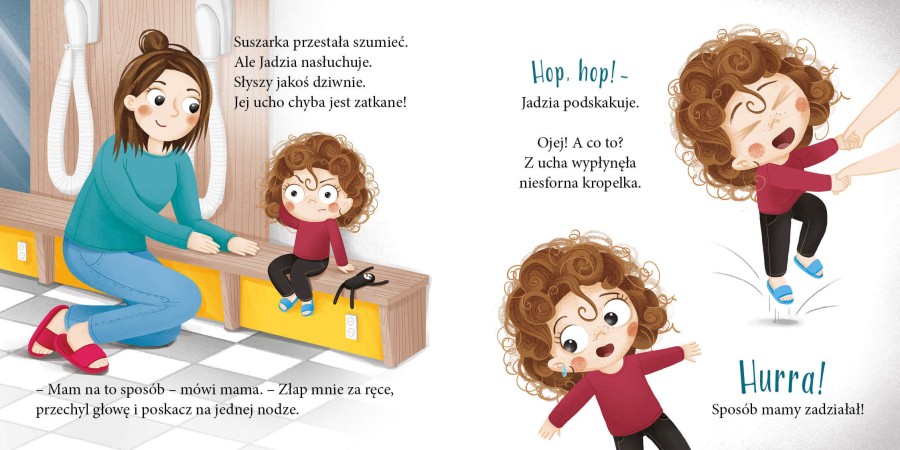 Jadzia Pętelka idzie na basen / Wydawnictwo Zielona Sowa