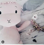 Maskotka Królik Effik - Różowy / Effiki