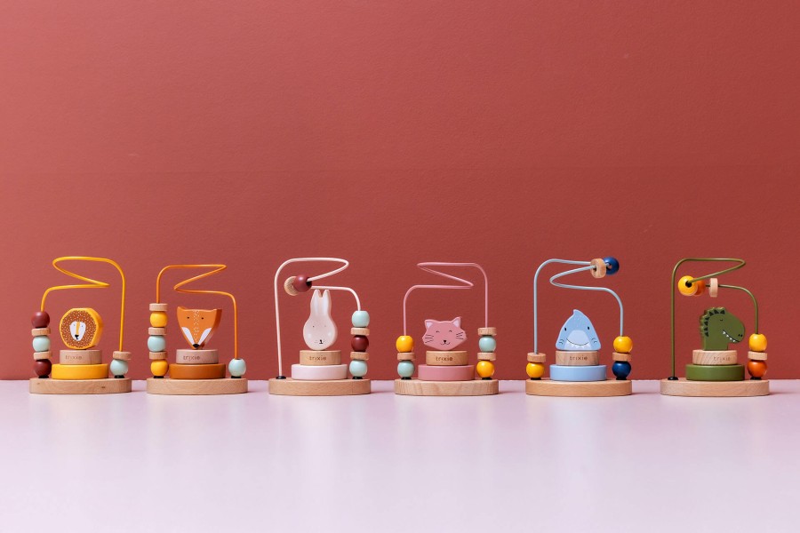 Labirynt z drewnianymi koralikami Rekin / Trixie