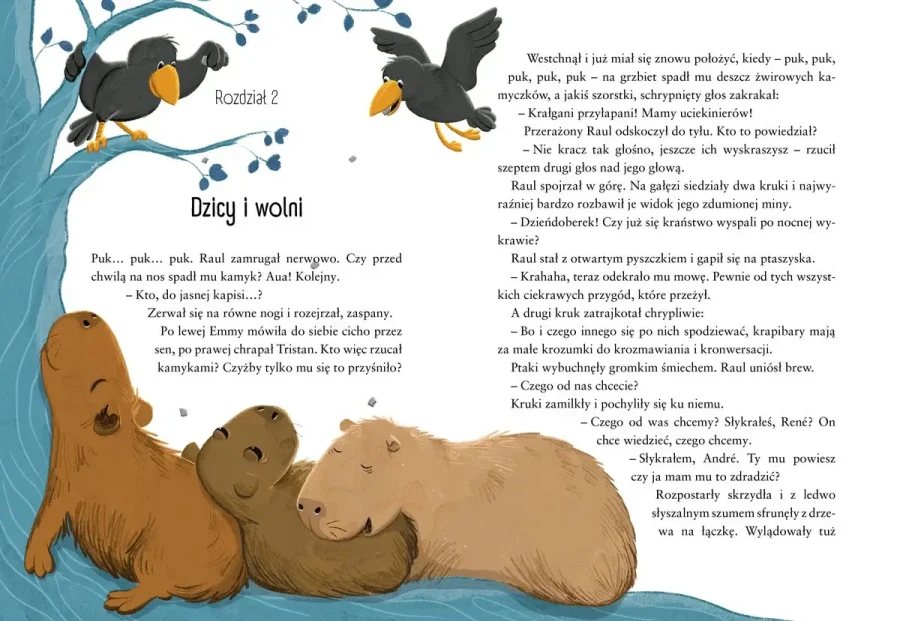 Kapibary na gigancie / Wydawnictwo Kropka