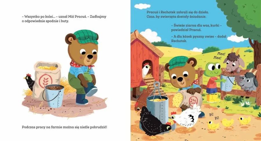 Miś Pracuś. Kłopoty z traktorem / Wydawnictwo Wilga
