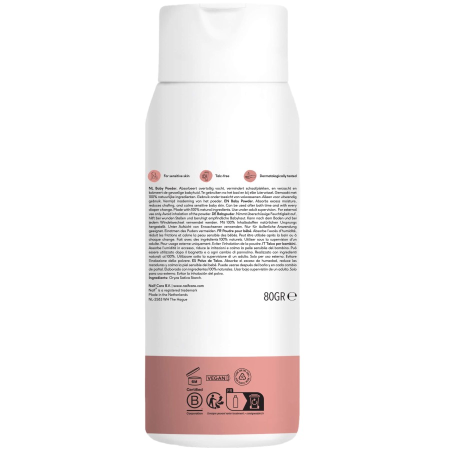 Zasypka dla dzieci bez talku, 80g / Naif