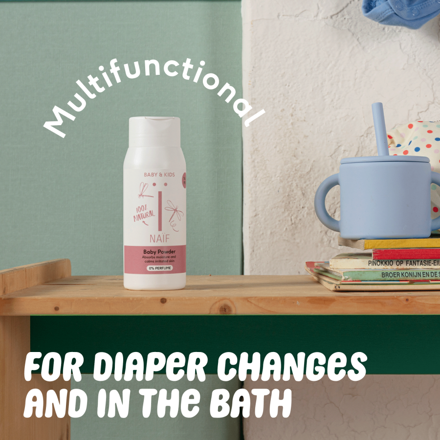 Zasypka dla dzieci bez talku, 80g / Naif
