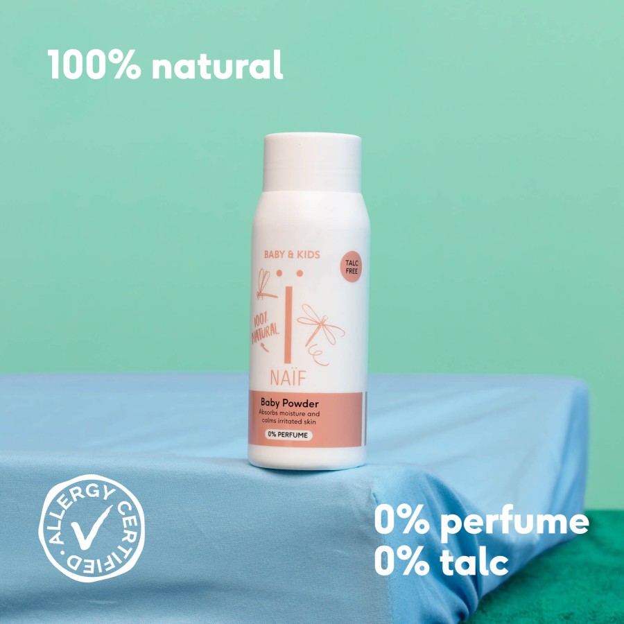 Zasypka dla dzieci bez talku, 80g / Naif