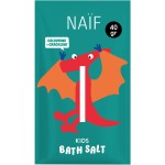 Kolorowa sól do kąpieli dla dzieci, 40g / Naif