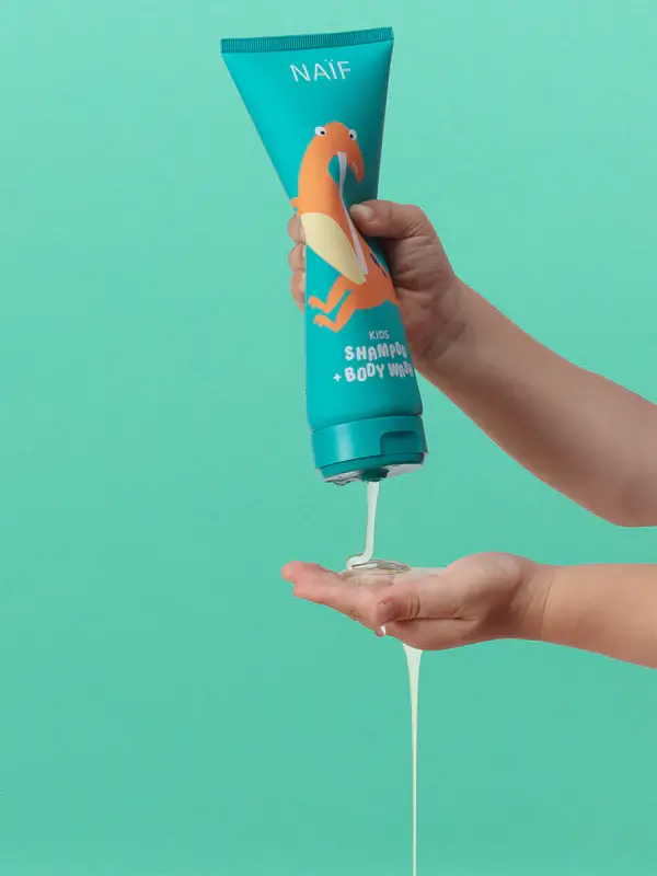 Żel do mycia i szampon dla dzieci, 250ml / Naif