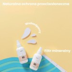 Spray przeciwsłoneczny SPF50, 100ml / Naif