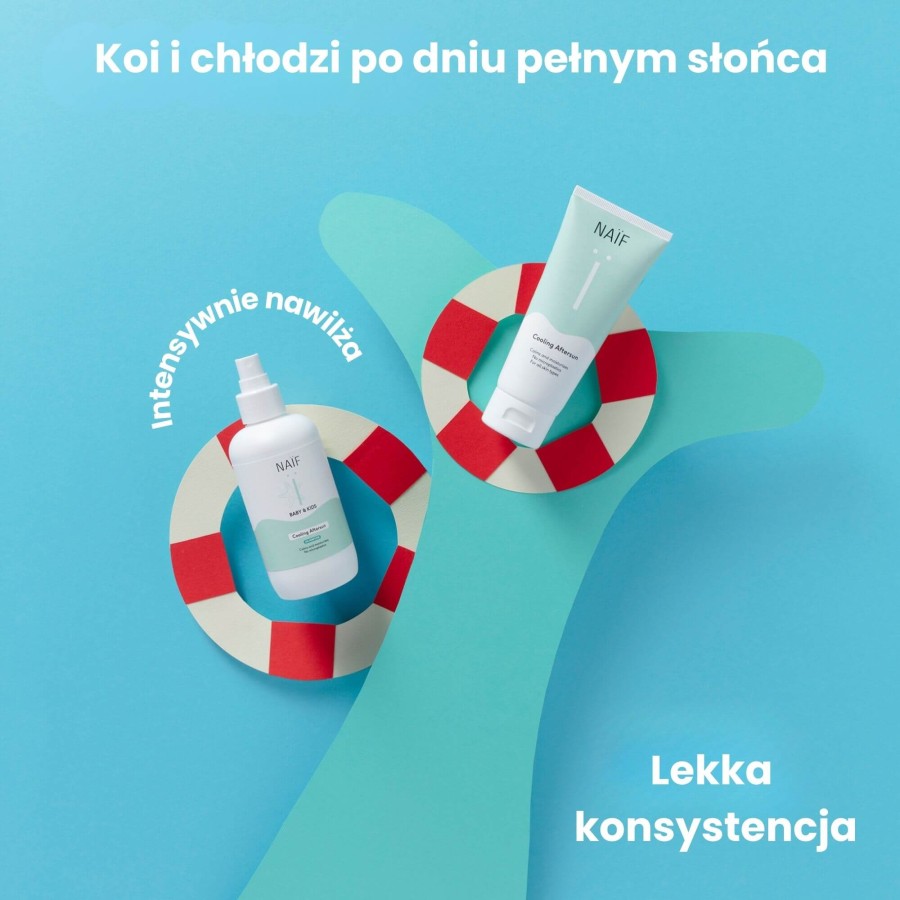 Żel w sprayu po opalaniu, 175ml / Naif