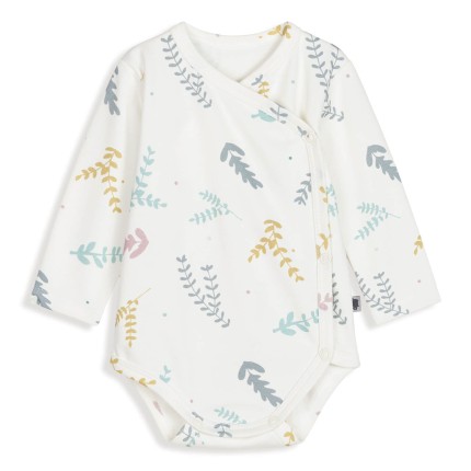 Body kopertowe z długim rękawem - PLANTS / Pink no More