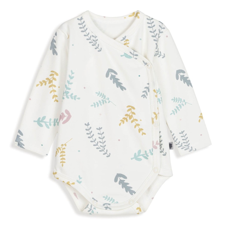 Body kopertowe z długim rękawem - PLANTS / Pink no More