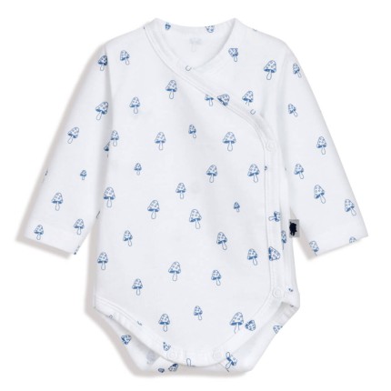 Body kopertowe z długim rękawem - MUSHROOMS / Pink no More