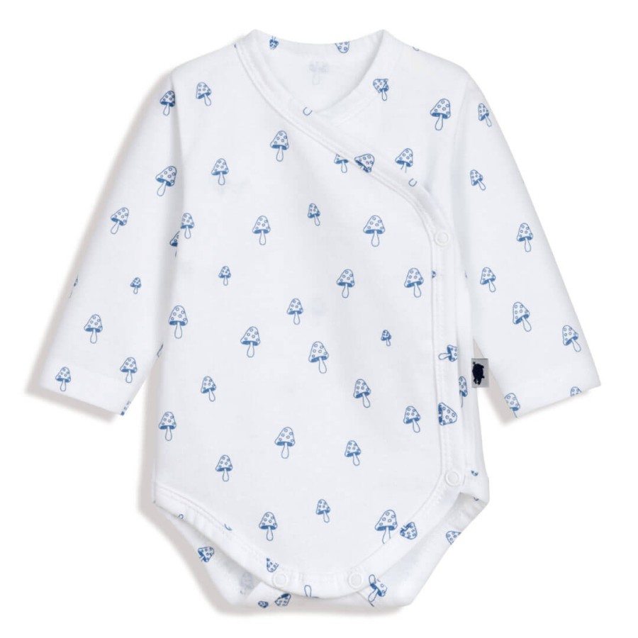 Body kopertowe z długim rękawem - MUSHROOMS / Pink no More