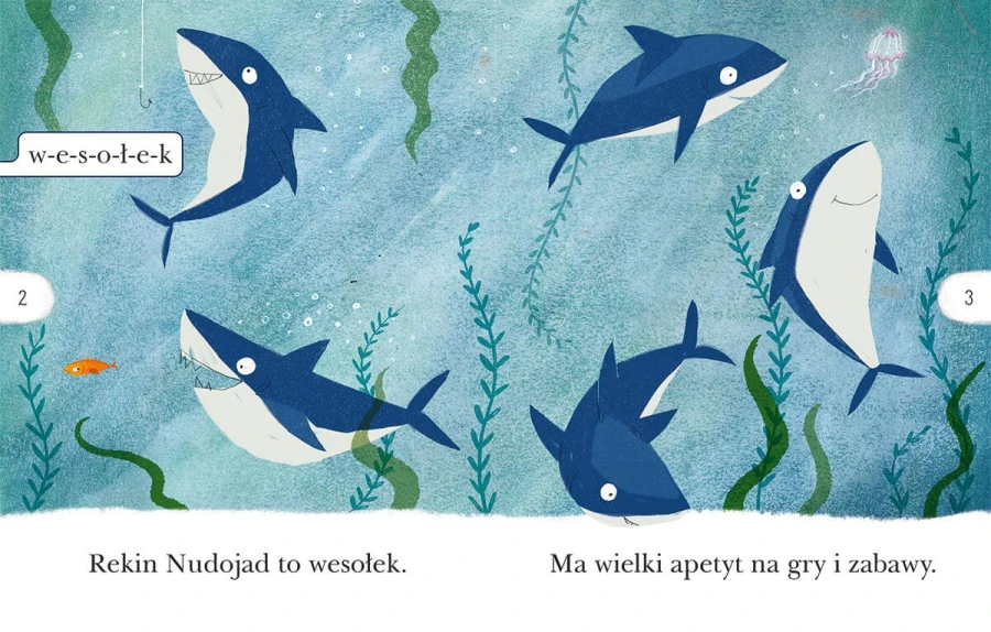 Rekin Nudojad. Czytam sobie. Poziom 1 / HarperCollins