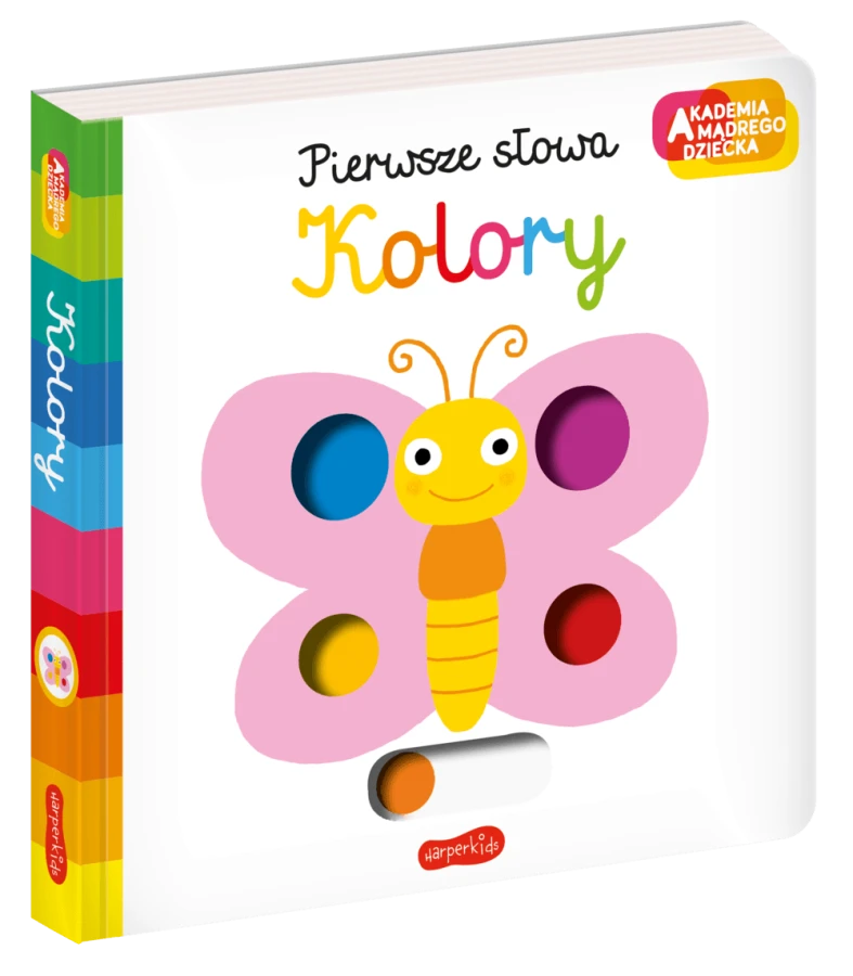 Kolory. Akademia Mądrego Dziecka. Pierwsze słowa / HarperCollins
