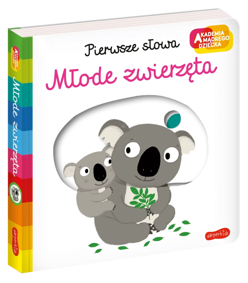 Młode zwierzęta. Akademia Mądrego Dziecka. Pierwsze słowa / HarperCollins