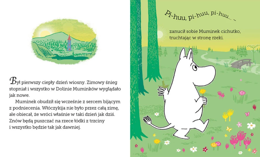 Muminek i zaginiona luneta / Harperkids