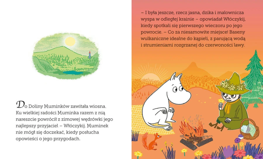 Muminek i Włóczykij szukają przygód / Harperkids