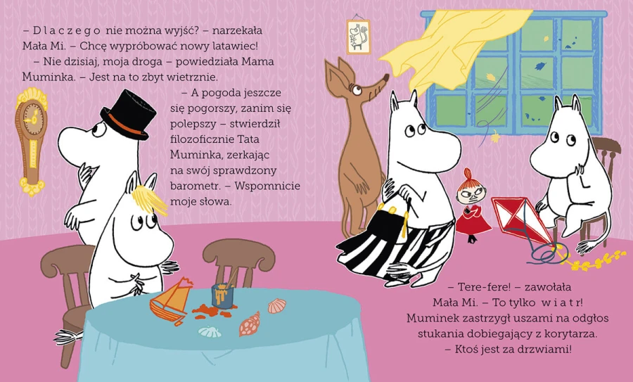 Muminek, Mała Mi i dziki wiatr / Harperkids
