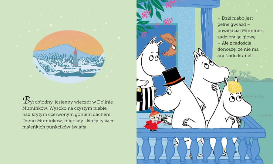 Muminek, Mamusia Muminka i kometa / Harperkids