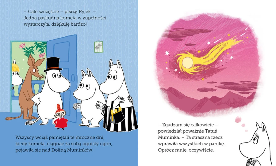 Muminek, Mamusia Muminka i kometa / Harperkids