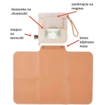 Przewijak podróżny organizer Clean Slate - Oat / Skip Hop
