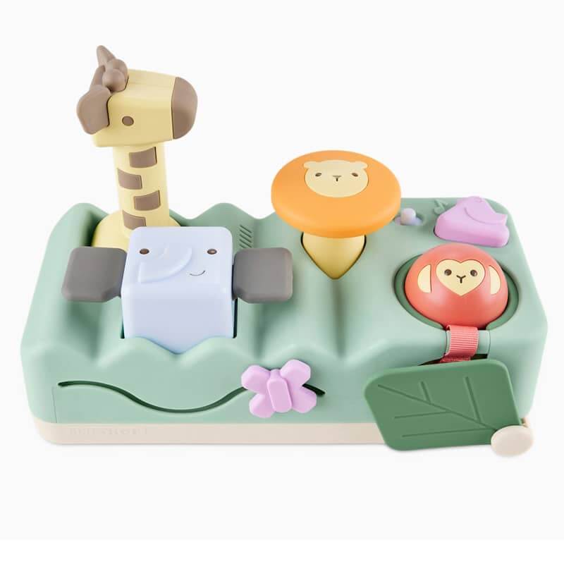 Zabawka muzyczna i wbijanka Geometryczne Zwierzątka 2w1 / Skip Hop
