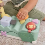 Zabawka muzyczna i wbijanka Geometryczne Zwierzątka 2w1 / Skip Hop