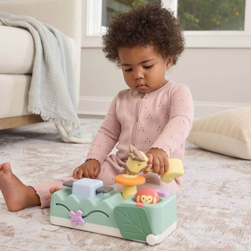 Zabawka muzyczna i wbijanka Geometryczne Zwierzątka 2w1 / Skip Hop