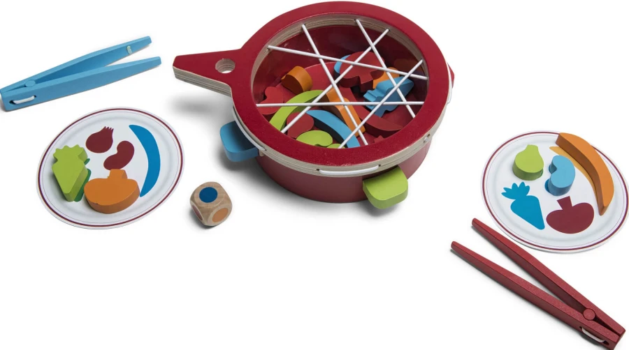 Gra zręcznościowa Łowimy warzywa / BS Toys