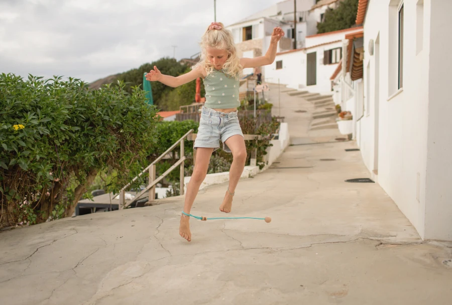 Skakanka na jedną nogę Hula Hop Ankle Swing / BS Toys