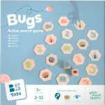 Gra na spostrzegawczość 4w1 Znajdź robaczka, memo / BS Toys