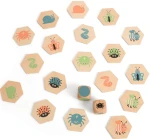 Gra na spostrzegawczość 4w1 Znajdź robaczka, memo / BS Toys