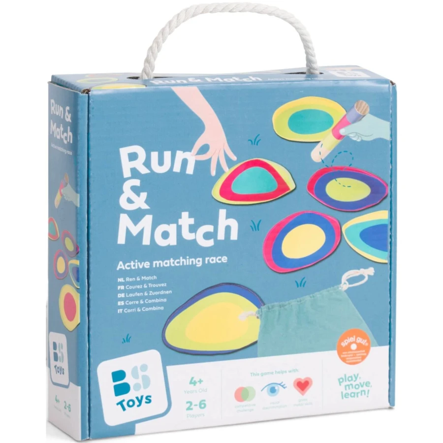 Gra sportowa Biegnij i dopasuj / BS Toys
