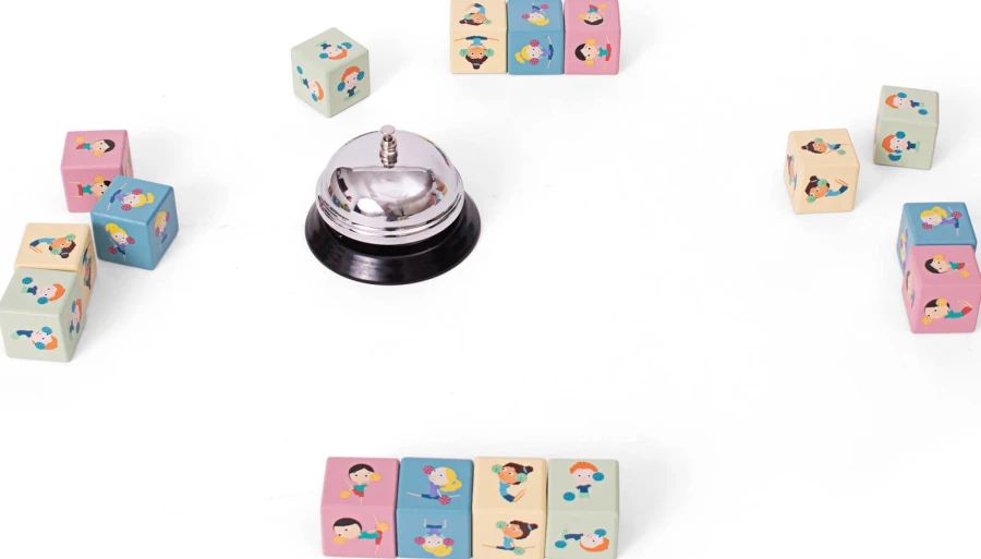 Gra Dopasuj kostki / BS Toys