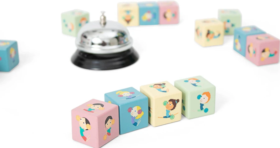 Gra Dopasuj kostki / BS Toys