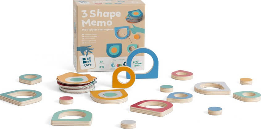 Gra Memory, dopasuj wzór / BS Toys