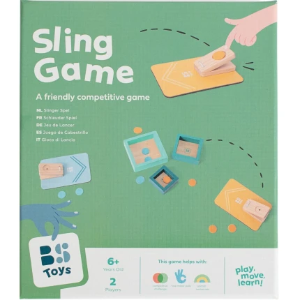 Gra zręcznościowa Wyrzutnia żetonów, katapulta / BS Toys