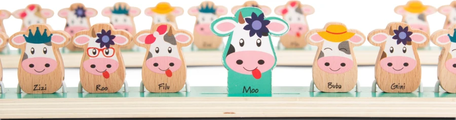 Gra logiczna Zgadnij Krówkę / BS Toys