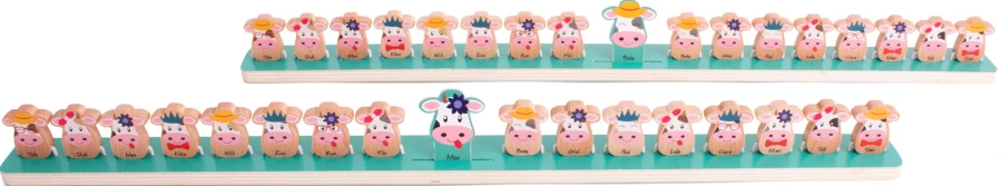 Gra logiczna Zgadnij Krówkę / BS Toys