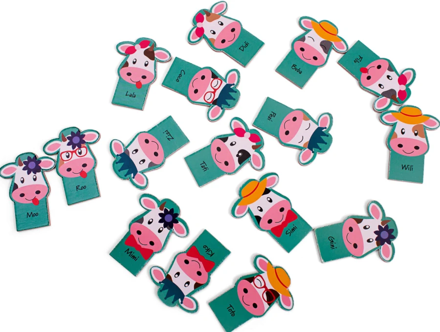 Gra logiczna Zgadnij Krówkę / BS Toys