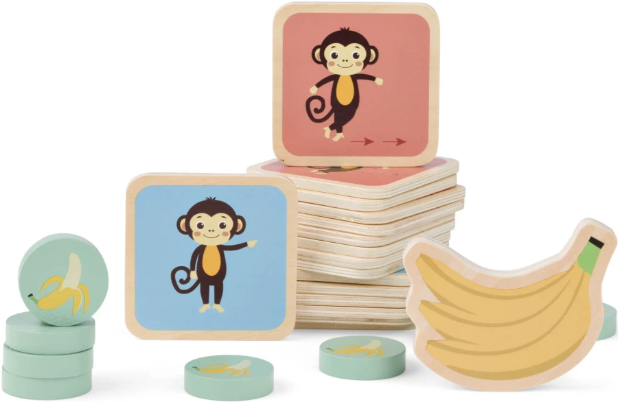 Gra ruchowa Śledź Małpkę / BS Toys