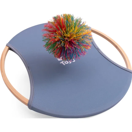 Gra paletki, tarcze z włochatą, gumową piłką balansującą / BS Toys