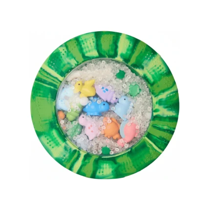 Sensoryczny dysk z figurkami A-Ku-Ku! Peekaboo - Dinozaur / Jellystone