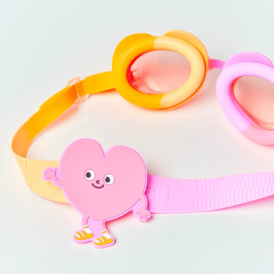 Dziecięce okulary do pływania - Poppy the Peach / Sunny Life