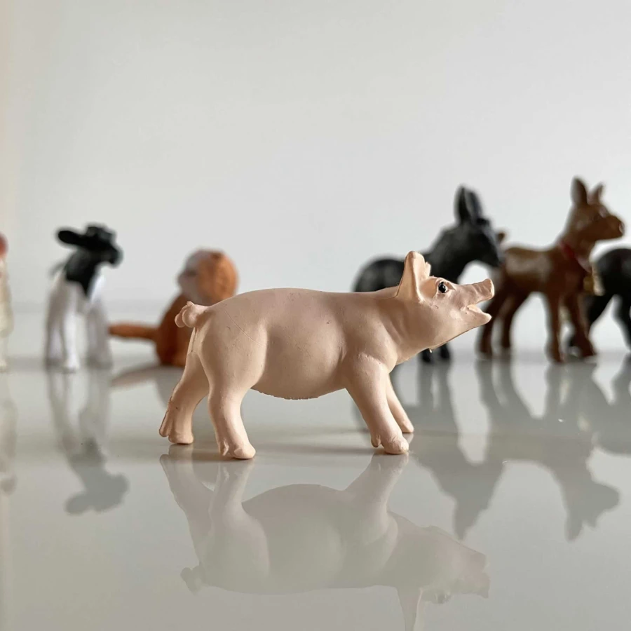 Zestaw Figurek w Tubie - Małe Zwierzątka na Wsi / Safari Ltd.