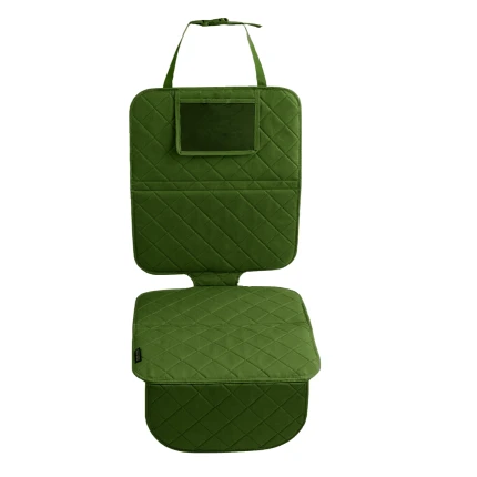 Mata ochronna pod fotelik samochodowy - Moss Green / We Are One.