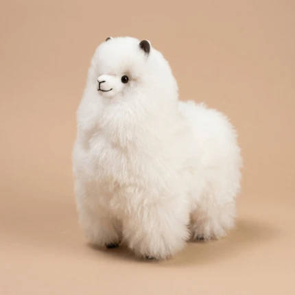 Maskotka Alpaka - Ivory White / Inkari