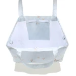 Shopper Bag z kieszonką - SEAWORLD by Magdalena Lamparska / La Millou