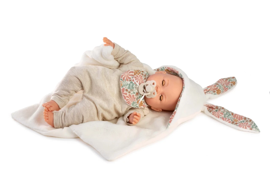 Lalka hiszpańska Bimba z kocykiem królik / Antonio Juan