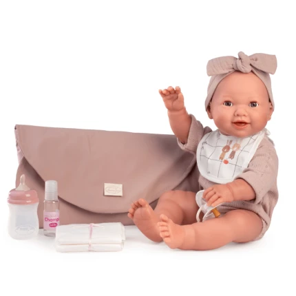 Lalka hiszpańska Mia siusiająca z z przewijakiem torebką / Antonio Juan